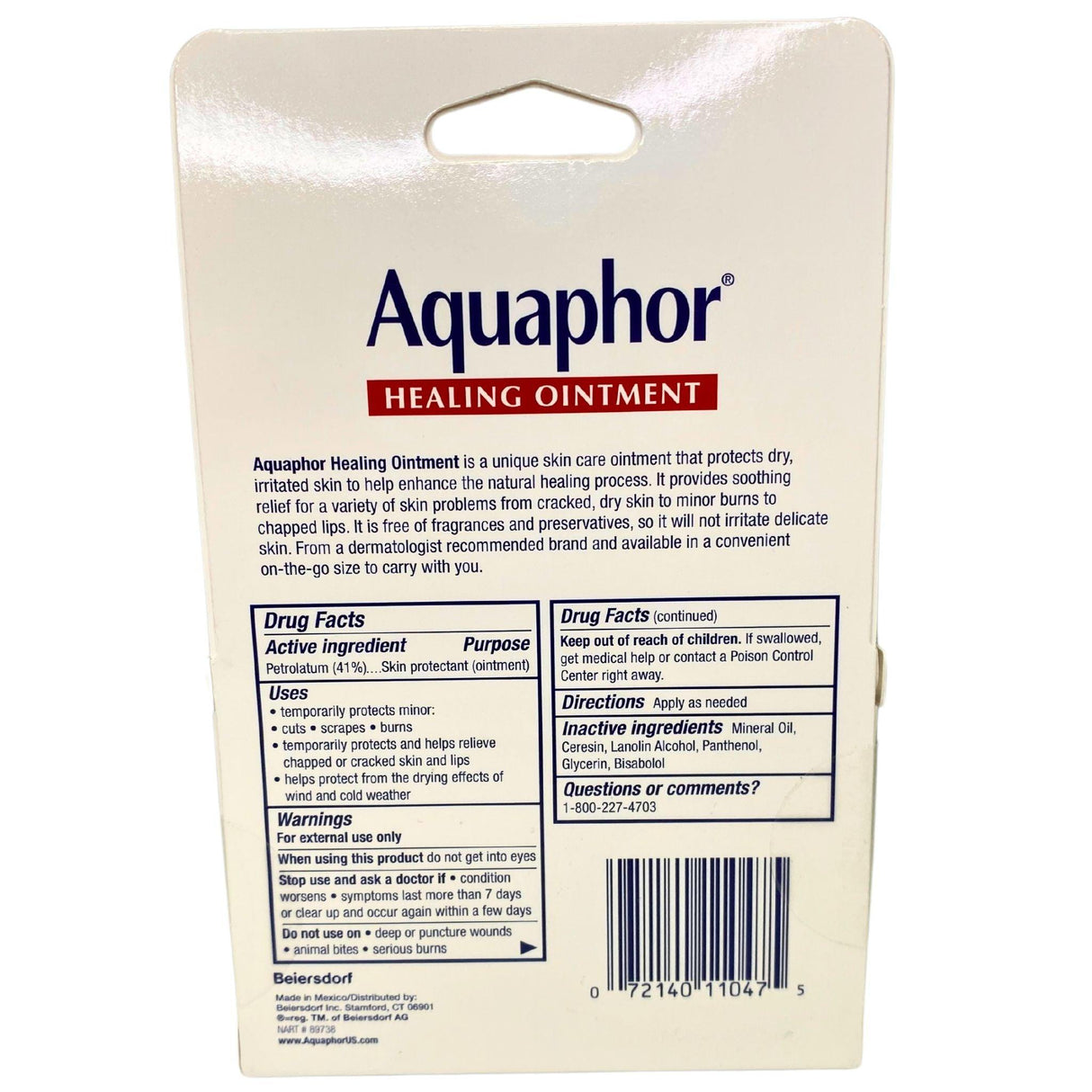 Aquaphor Healing Ointment Advanced Therapy 2 pack 