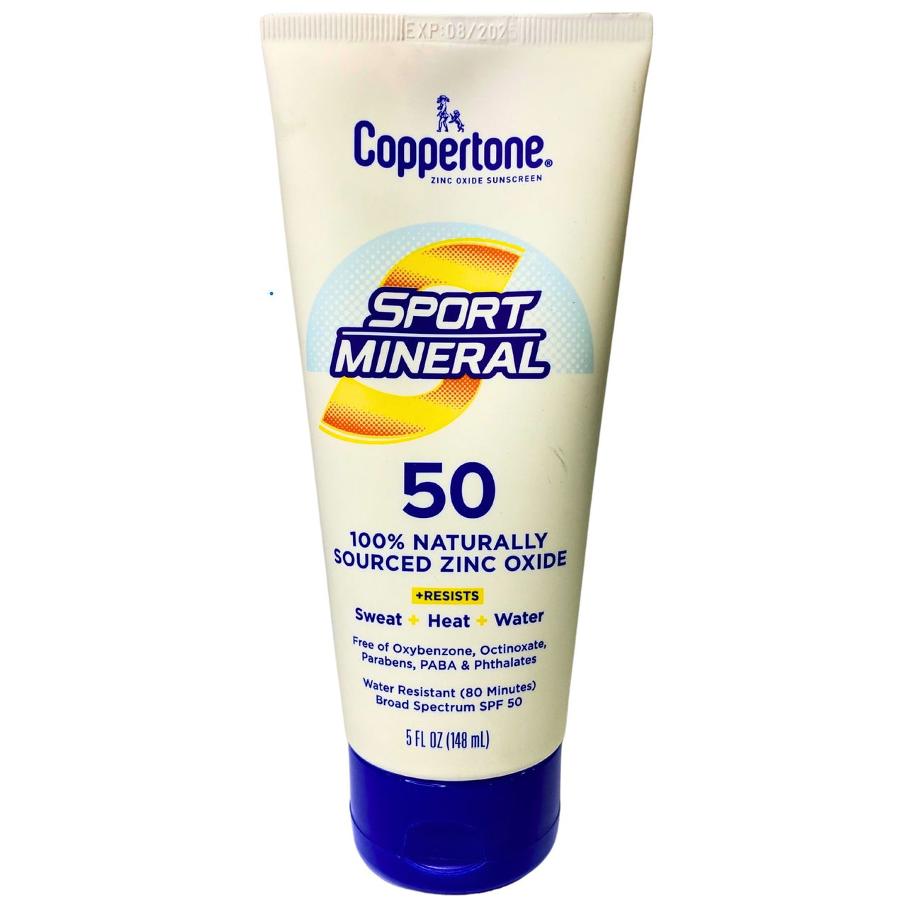 Coppertone Zinc Oxide Sunscreen Sport Mineral 5OZ