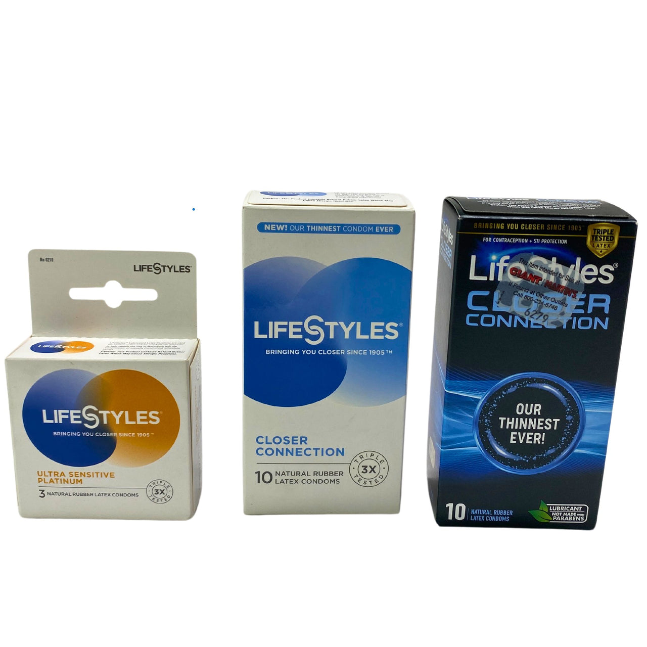 Lifestyles Natural Rubber Latex Condoms