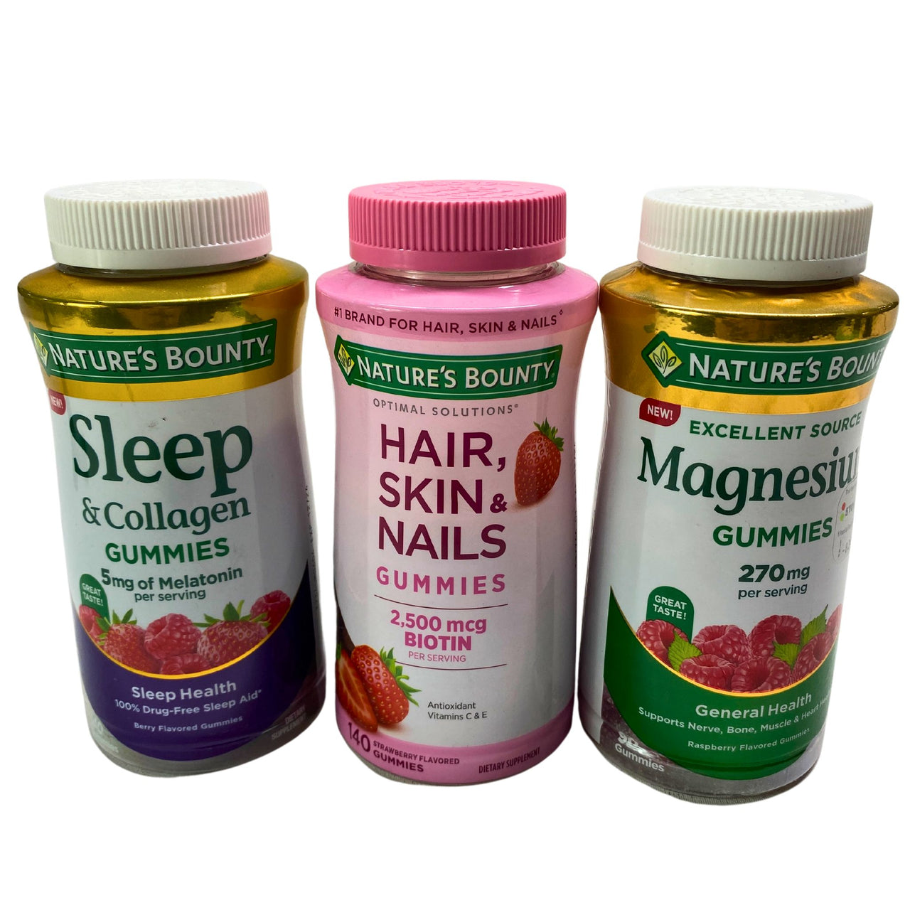 Nature's Bounty Gummies Assorted Sleep & Collagen