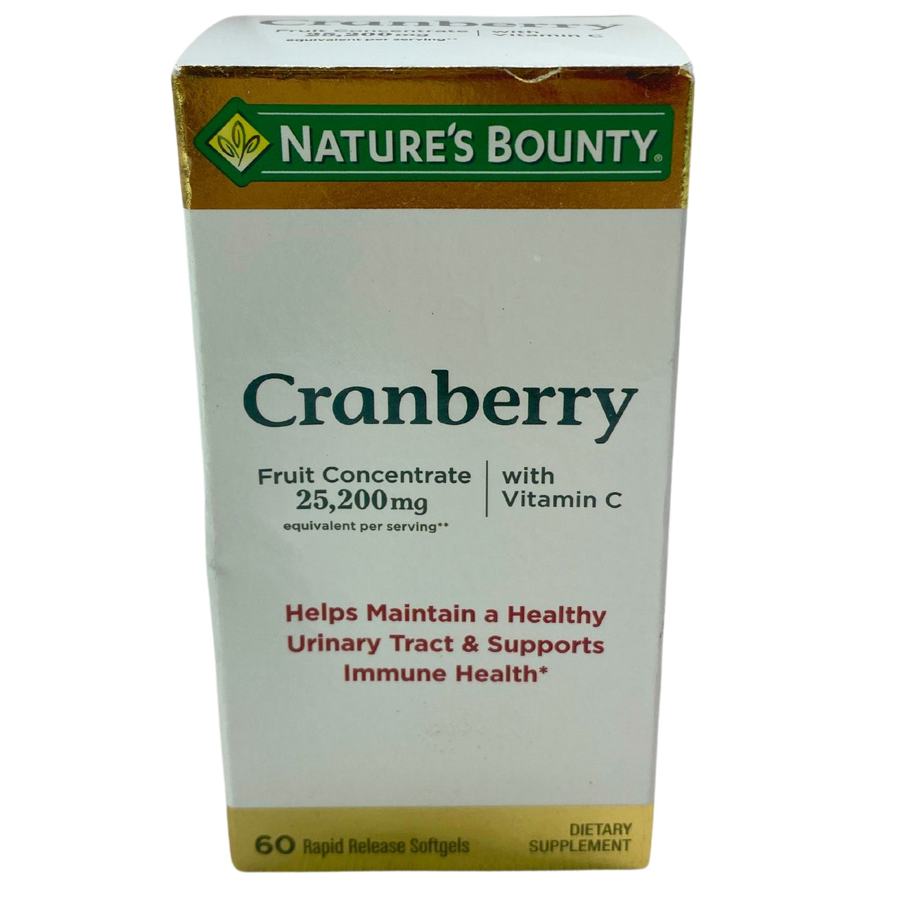 Nature's Bounty Cranberry Dietary Supplement