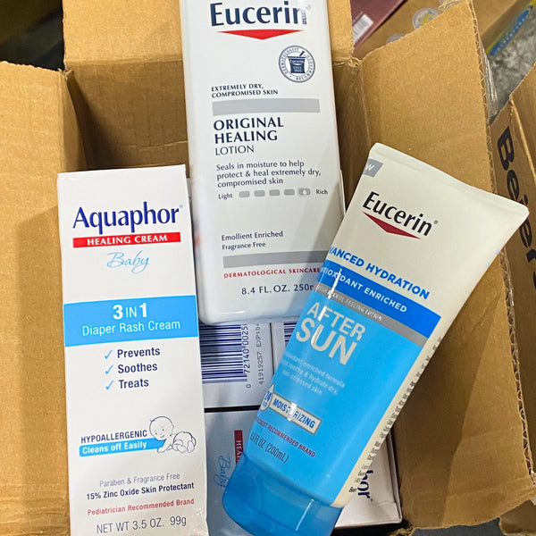 Aquaphor & Eucerin Lotion Assorted Mix