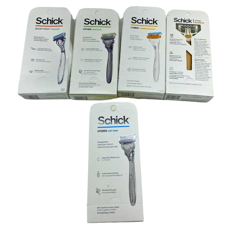 Schick Men Mix includes Assorted Types of Schick Men Razors  + Cartridges 