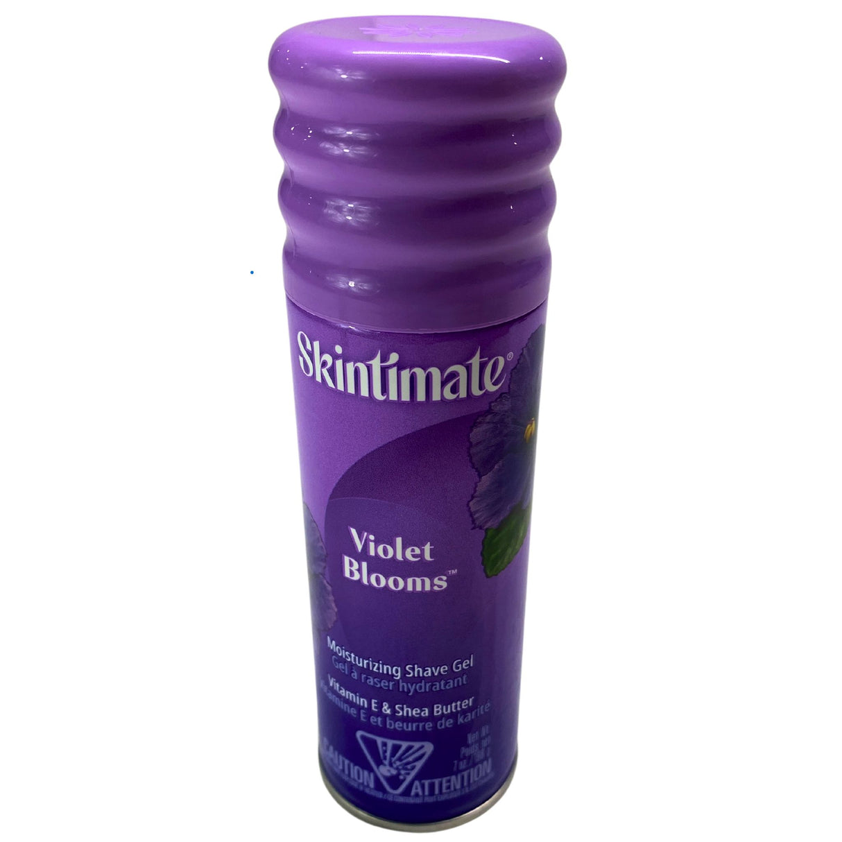 Skintimate Violet Blooms Moisturizing Shave Gel Vitamin E & Shea Butter 