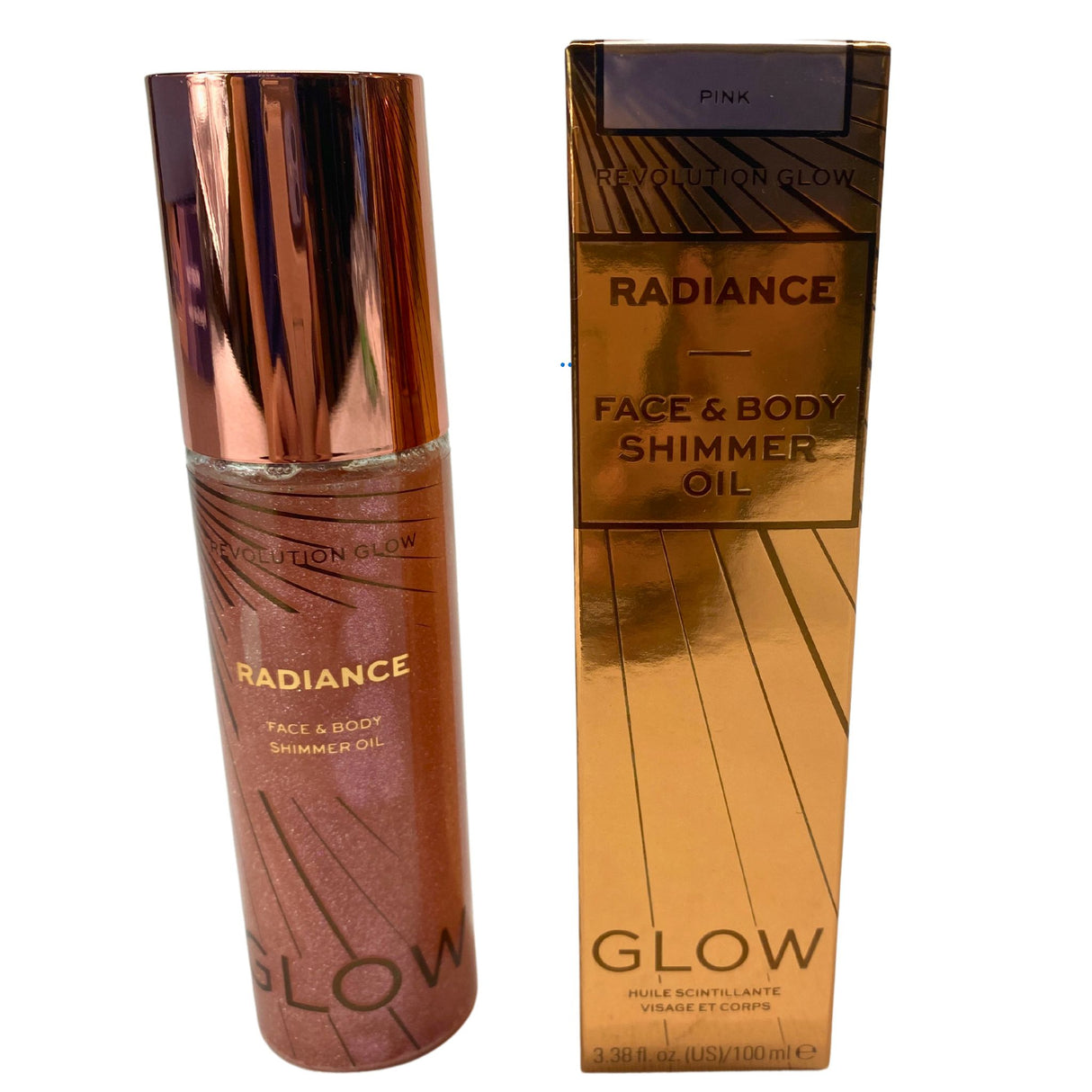 Revolution Glow Radiance Face & Body Shimmer Oil Glow  