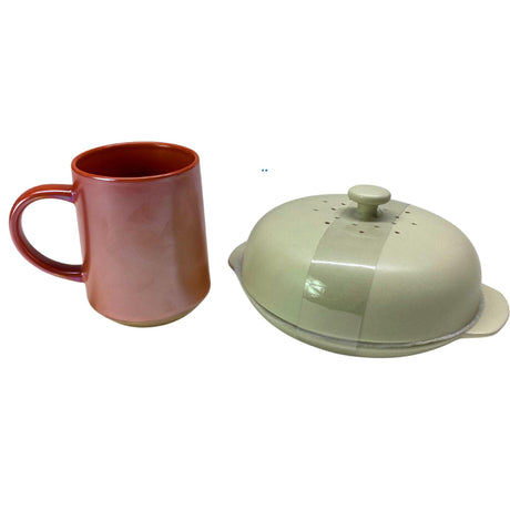 Threshold Stoneware Mug and Courtland Brie Dishporcelan