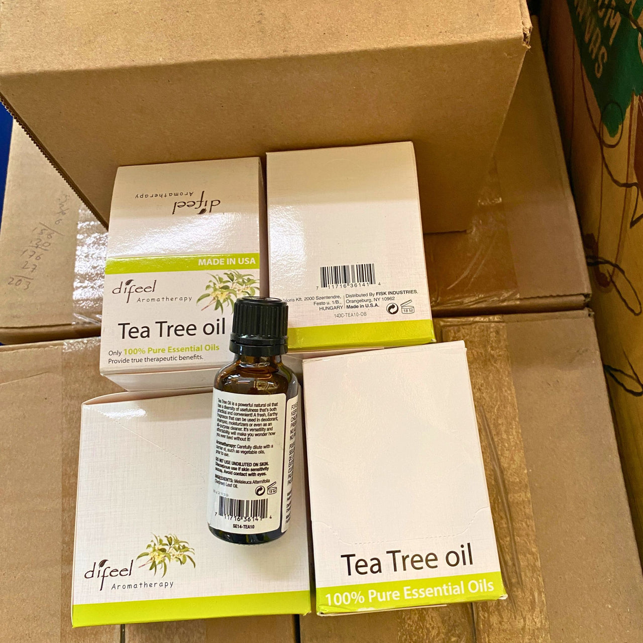 Difeel Tea Tree 100% Pure Essential Oil 