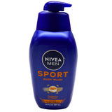 Nivea Men Sport Body Wash Tangerine & Pepper 24 Hour Freshness 