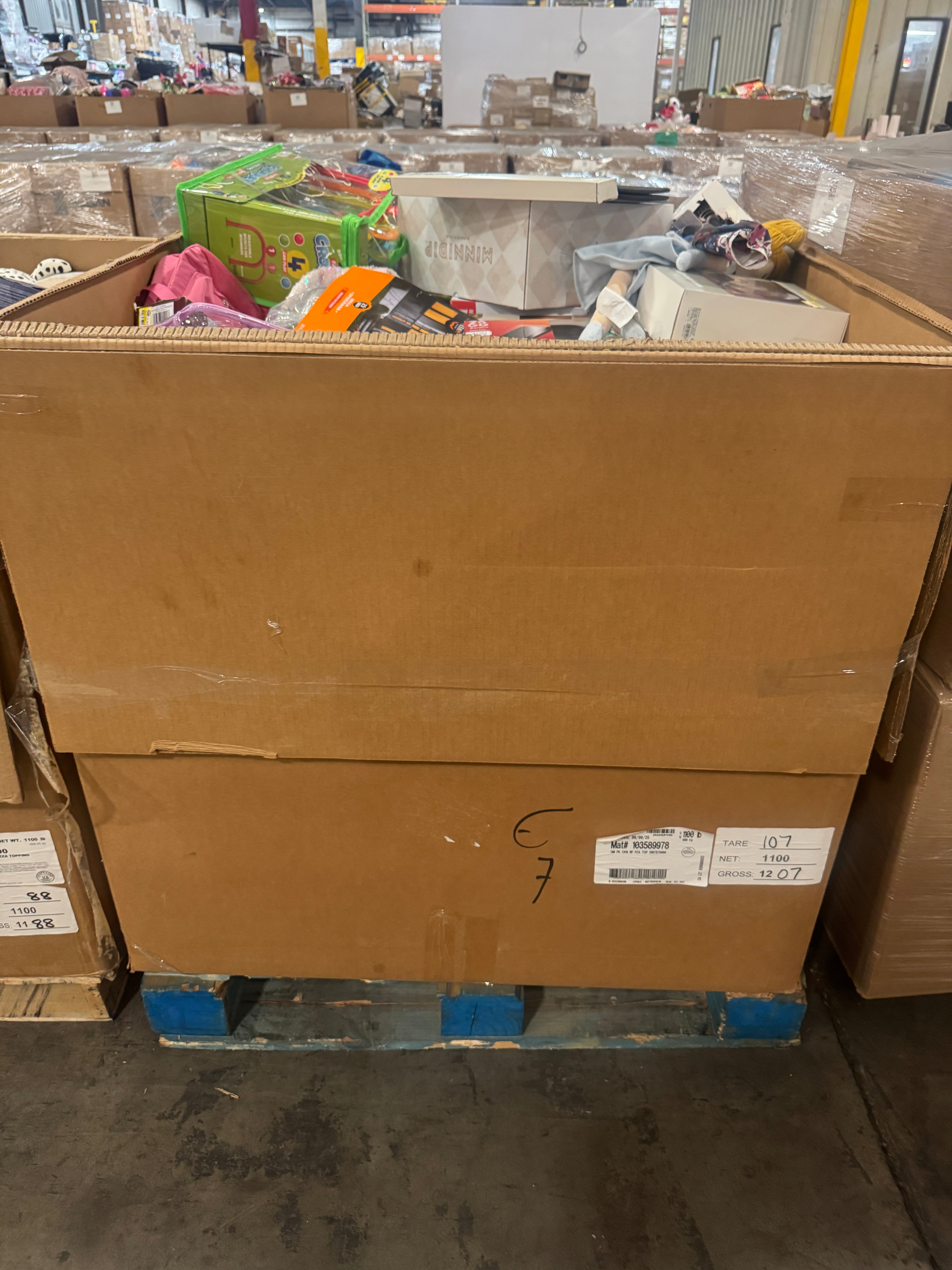 TGT HPC High Piece Count Truckloads – General Merchandise, Toys, Home Goods & More 24 Pallet minimum