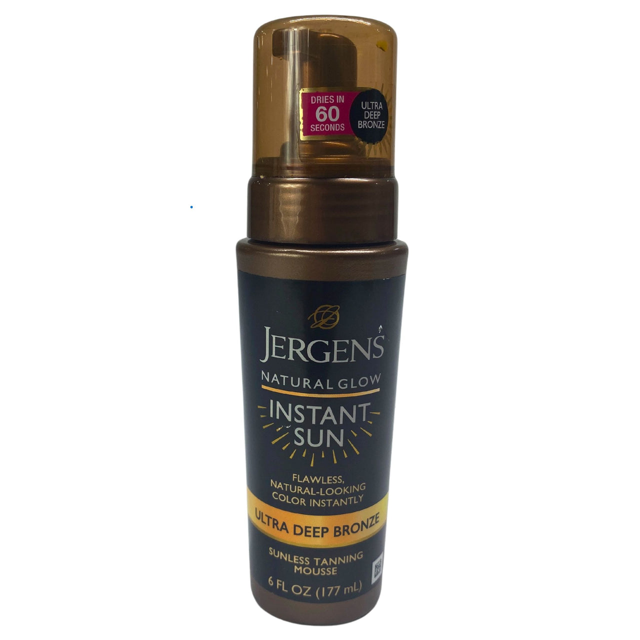 Jergens Natural Glow Instant Sun Flawless,Bronze Sunless Tanning Mousse