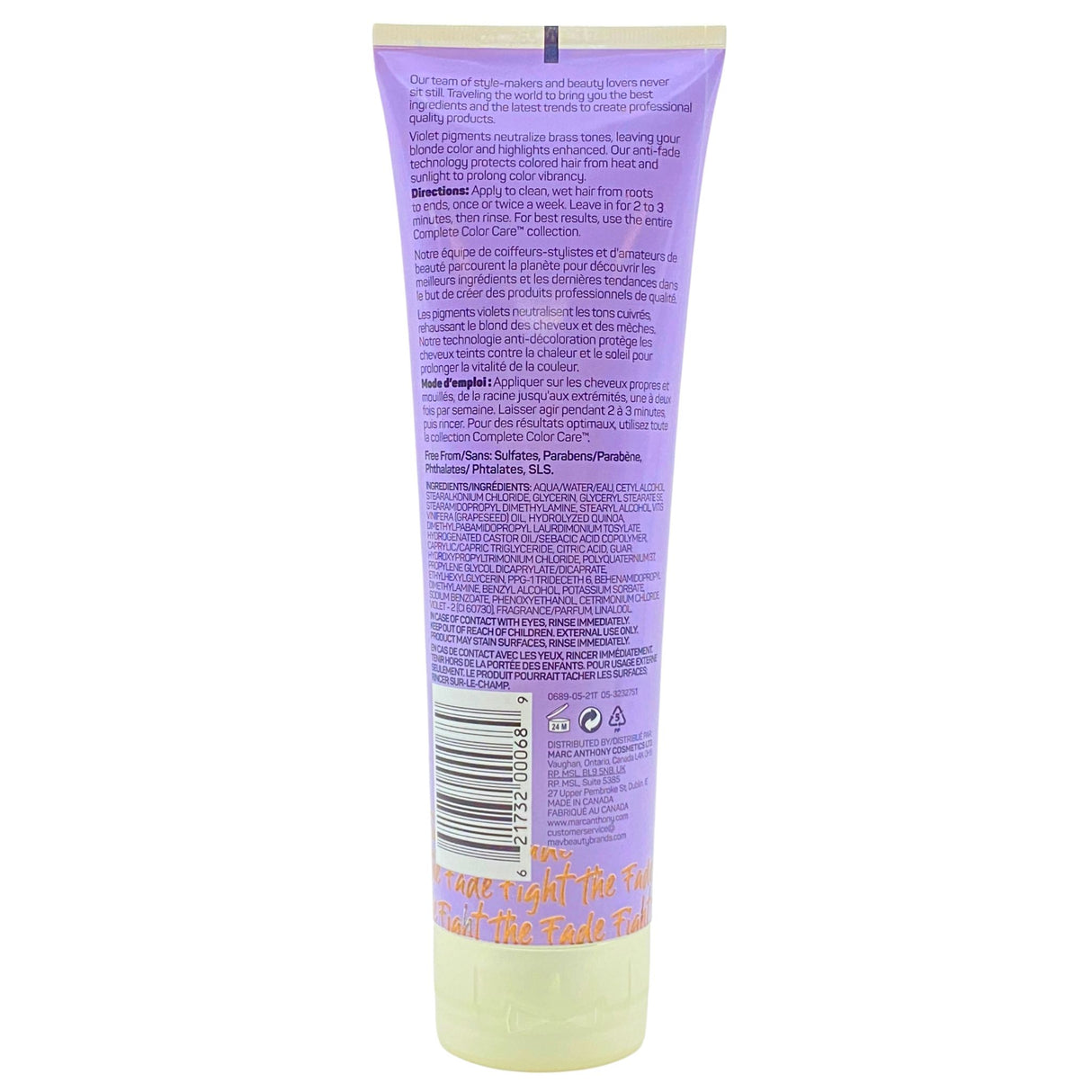 Marc Anthony Complete Color Care Purple Conditioner