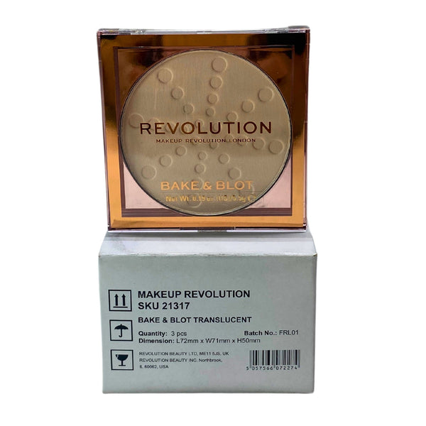 Revolution Bake & Blot-Translucent Powder 