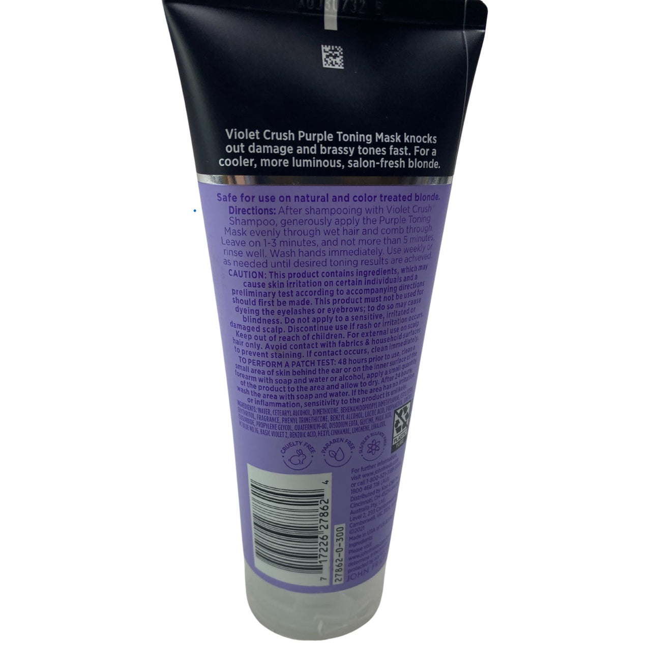 John Frieda Violet Crush for Blondes Purple Toning Mask 