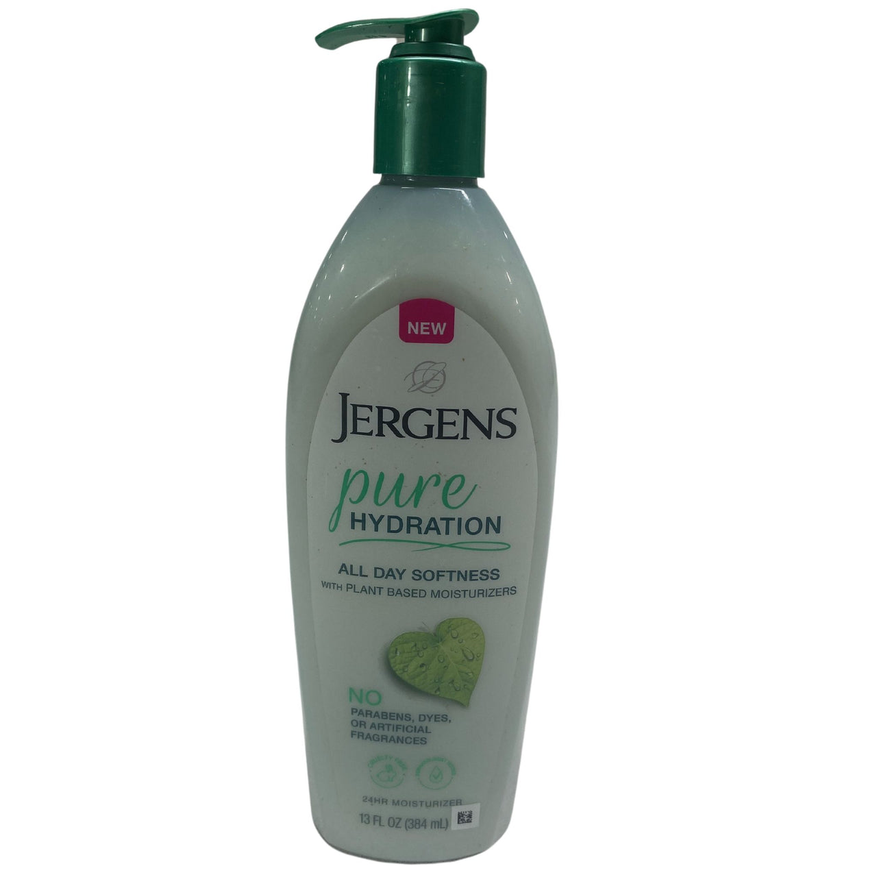 Jergens Pure Hydration All Day Softness With Plant Based Moisturizers 