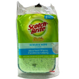 Scotch-Brite Dobie Scrub & Wipe cloths Absorbent