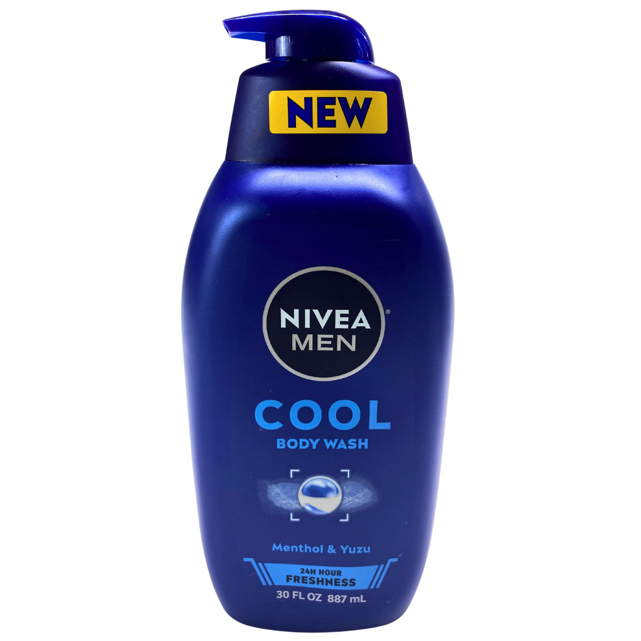 Nivea Men Cool Body Wash Menthol & Yuzu 24H Hour Freshness