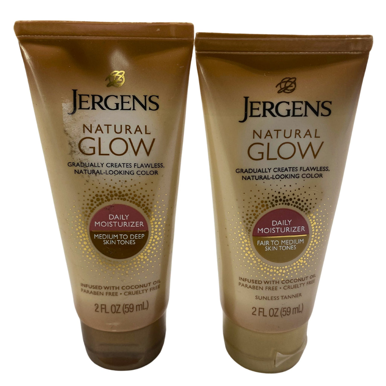 Jergens Natural Glow Color Daily Moisturizer 2 FL OZ 