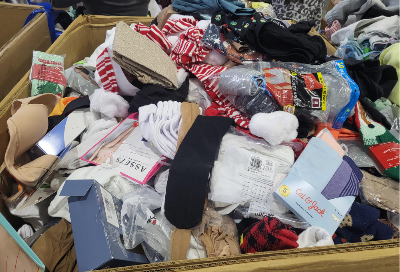 TGT Undergarment Gaylord Pallets – Men’s, Women’s & Children’s Mixed Returns & Shelf Pulls