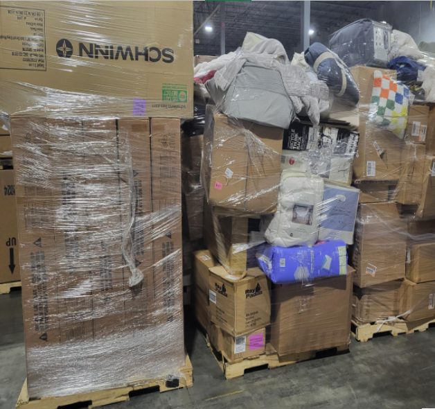Camiones Completos de Mercancía General TGT – Devoluciones, Shelf Pulls y Sobrantes de Inventario – 26 Pallets