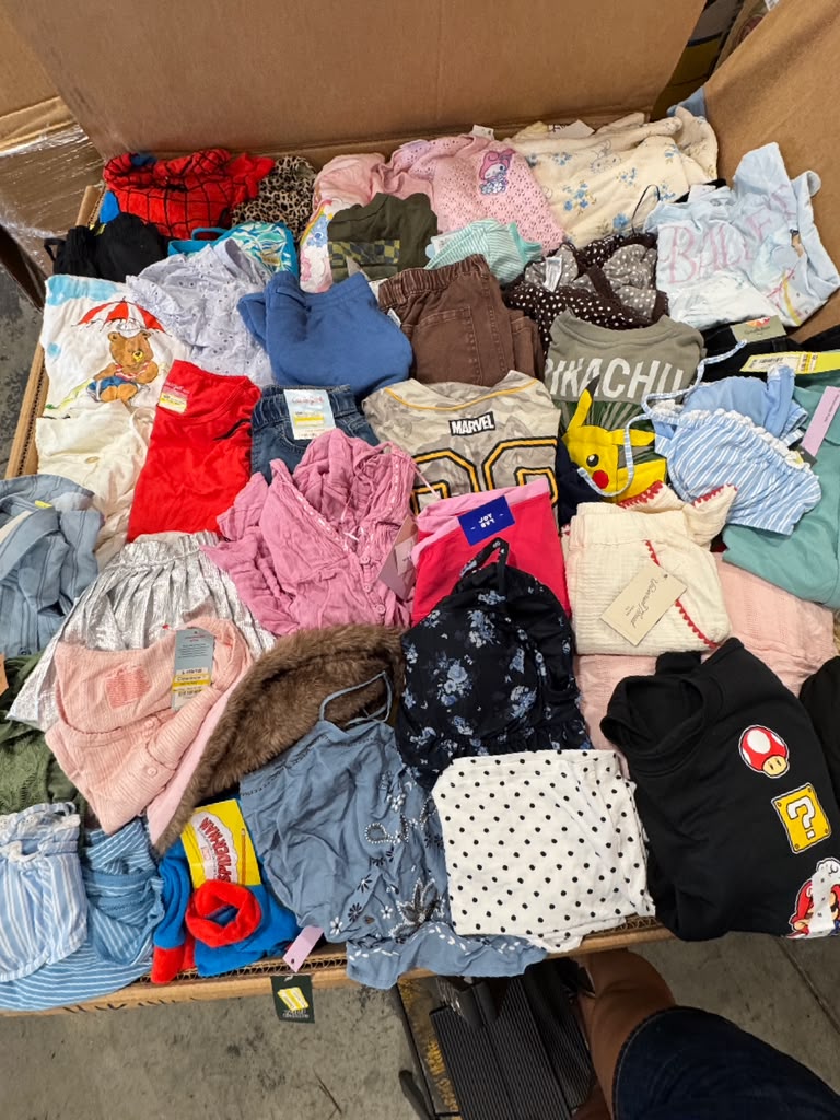 Camiones Completos de Ropa Mixta TGT – Ropa de Mujer, Hombre y Niños (26 Pallets Por Camión)