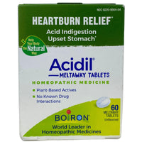 Thumbnail for Acidil Meltaway Tablets Heartburn Relief Acid Indigestion/Upset Stomach (50 Pcs Lot) - Discount Wholesalers Inc