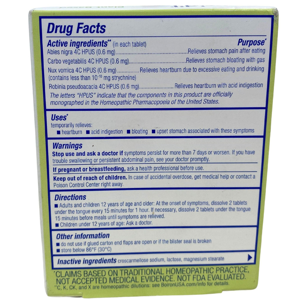 Acidil Meltaway Tablets Heartburn Relief Acid Indigestion/Upset Stomach (50 Pcs Lot) - Discount Wholesalers Inc