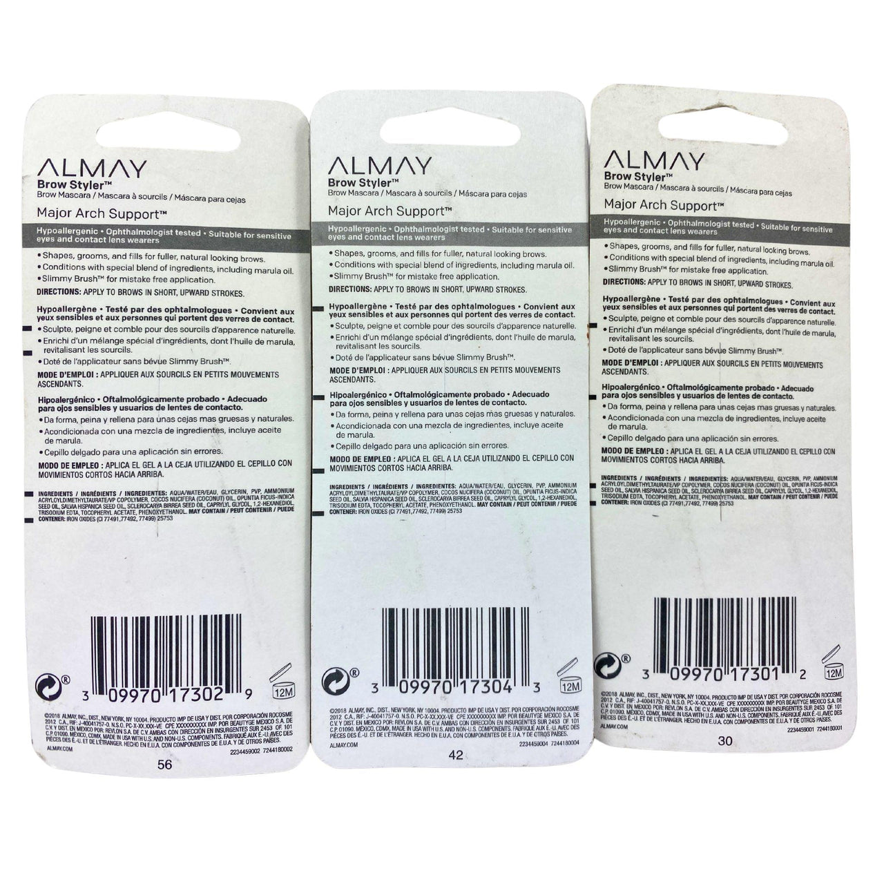 Almay Brow Styler Really Real Brows shapes 0.29OZ Assorted Mix (50 Pcs Lot) - Discount Wholesalers Inc