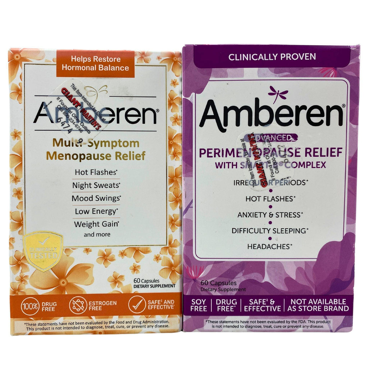Amberen Capsules Mix (14 Pcs Lot) - Discount Wholesalers Inc