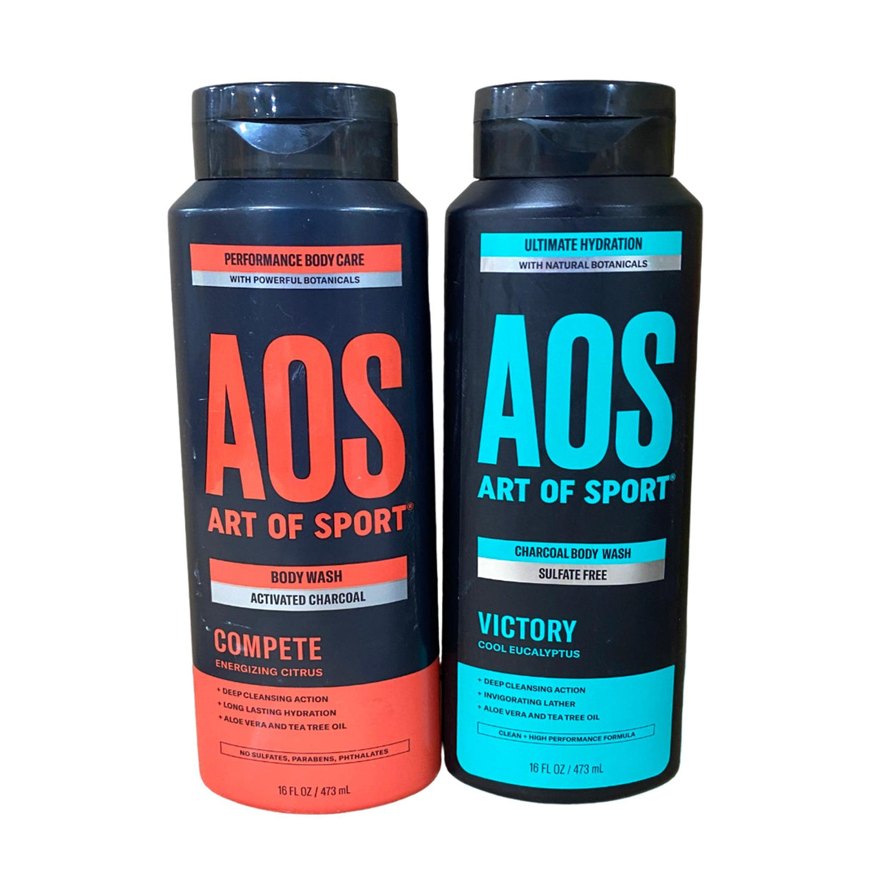 AOS Art of Sport Body Wash Activated Charcoal - Wholesale (50 Pcs Box) - Discount Wholesalers Inc
