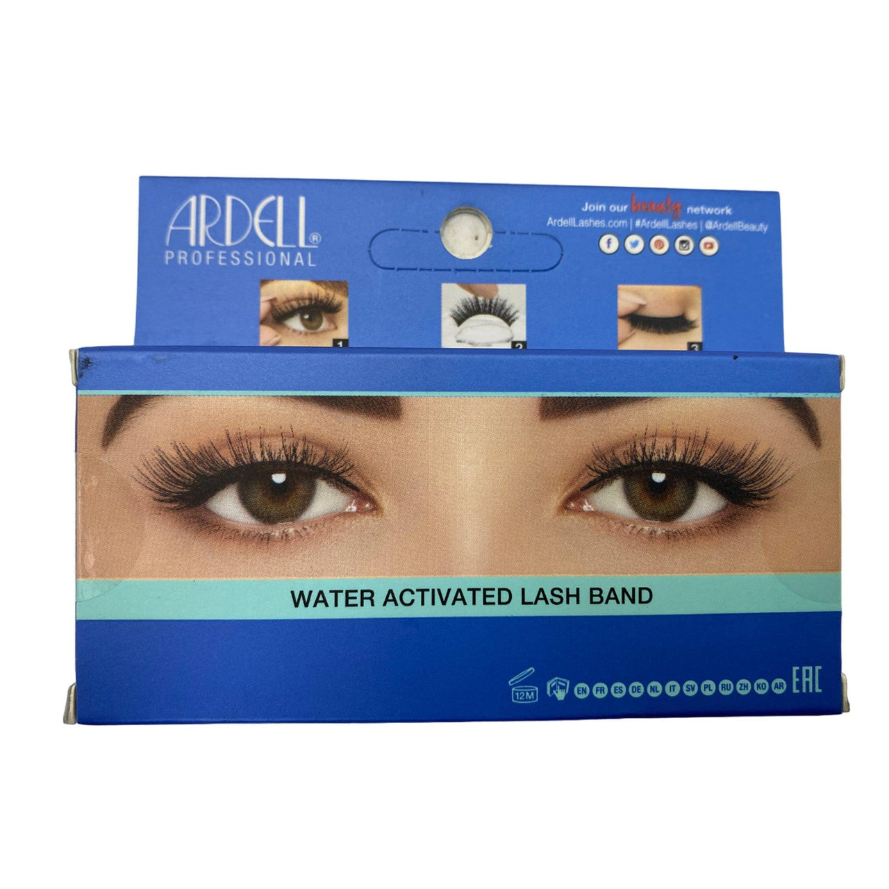 Ardell Aqua Lashes No Adhesive Needed, Dip & Apply (50 Pcs Box) - Discount Wholesalers Inc
