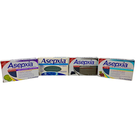 Asepxia Acne Bar Soap Assorted Mix 4OZ (40 Pcs Lot) - Discount Wholesalers Inc