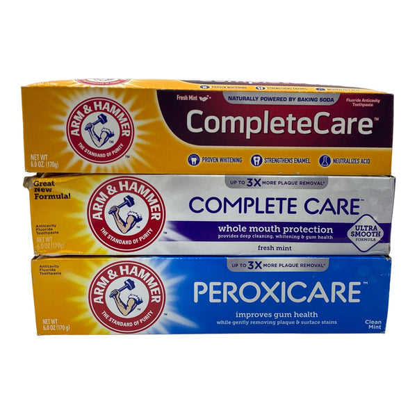 Assorted Arm & Hammer Toothpaste (50 Pcs Box) - Discount Wholesalers Inc