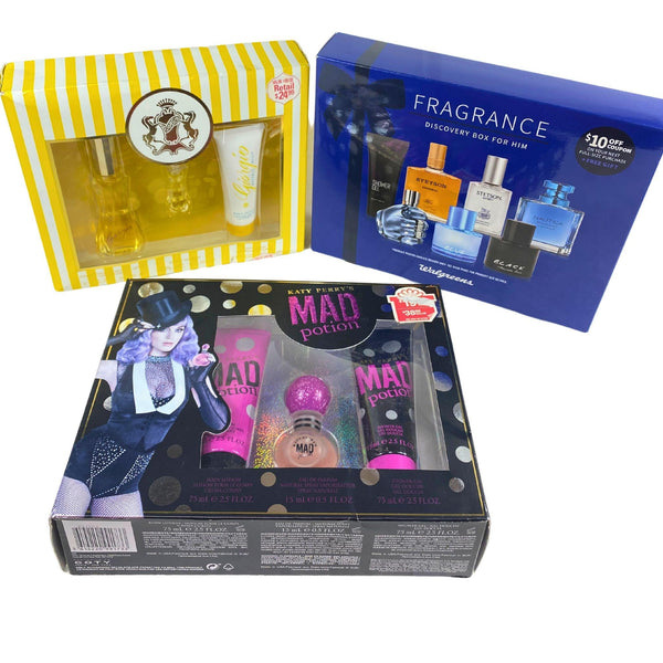 Assorted Fragrance Discovery Box for Him(13 Pcs Lot) - Discount Wholesalers Inc