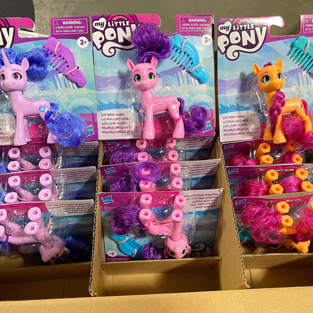 Assorted My Little Pony Movie Best Movie Friends ( 48 Pcs Box) - Discount Wholesalers Inc
