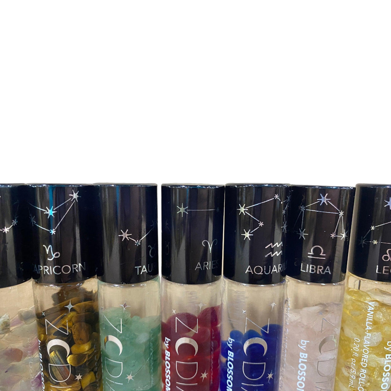 Assorted Zodiac by Blossom Vanilla - Flavored Roll On Lip Gloss 0.20OZ/5.9mL (45 Pcs Lot) - Discount Wholesalers Inc