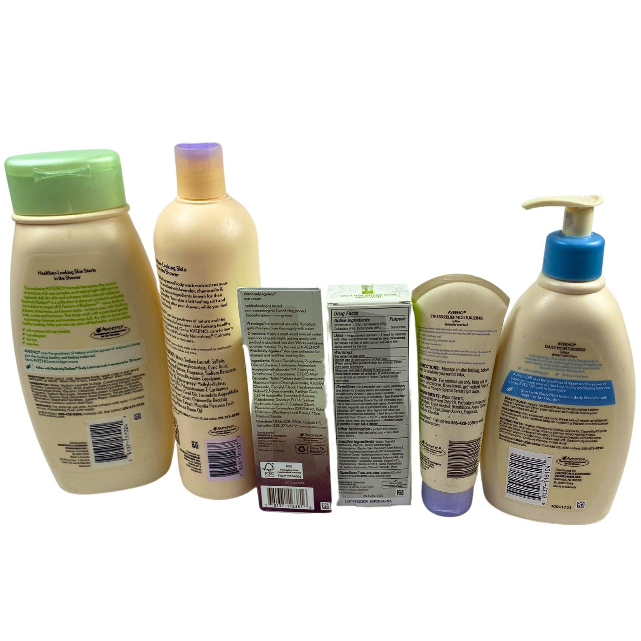 Aveeno Skin Care Assorted (27 Pcs Lot) - Discount Wholesalers Inc