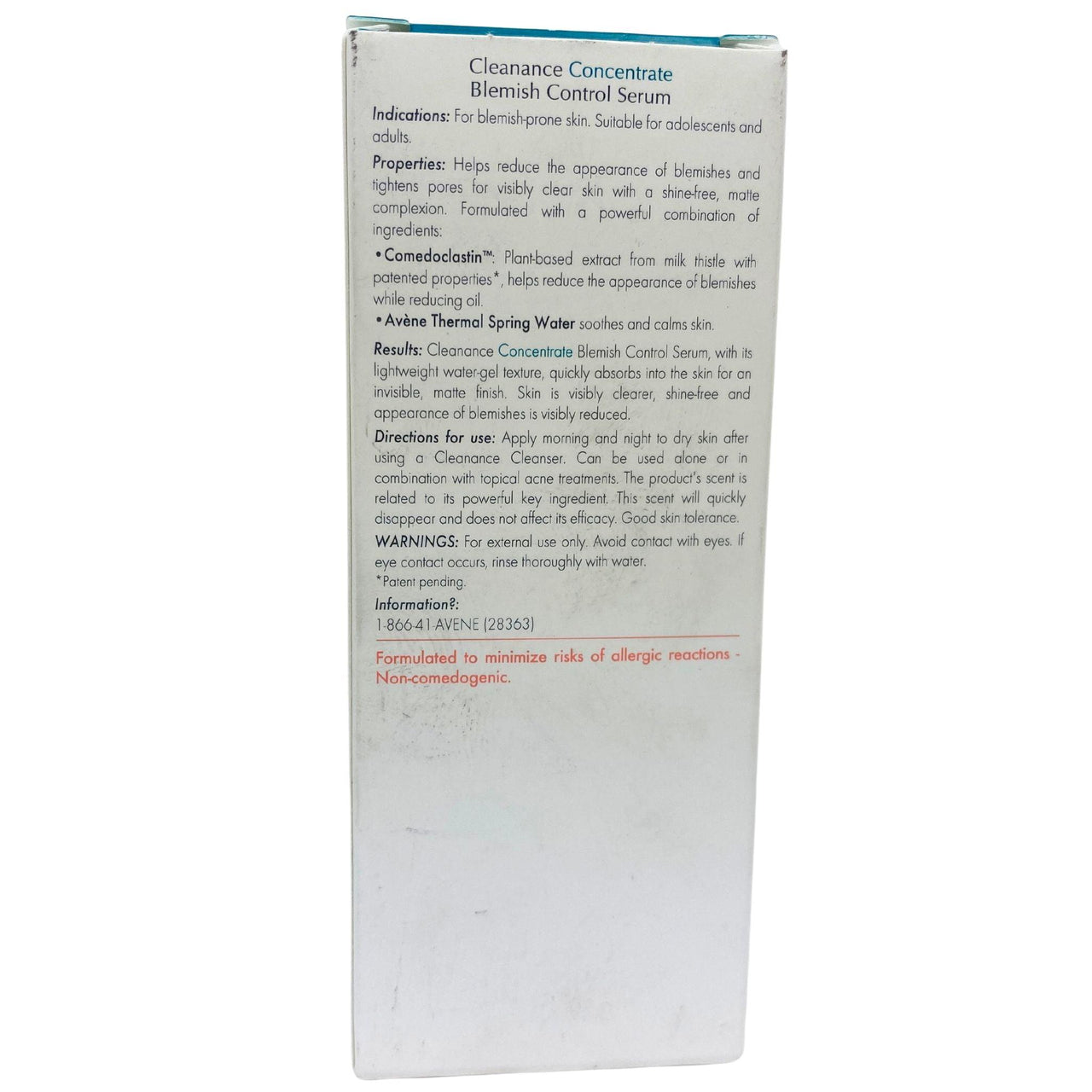 Avene Cleanance Concentrate Blemish Control Serum for Blemish Prone skin (50 Pcs Lot) - Discount Wholesalers Inc