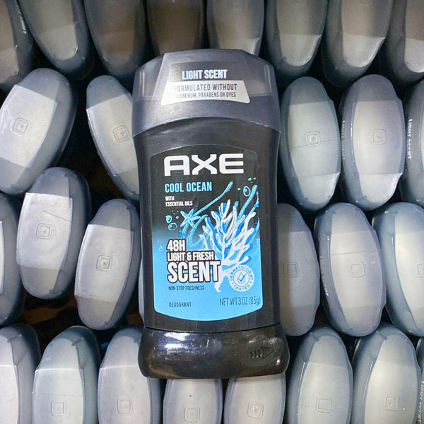 AXE Cool Ocean with Essential Oils 48H Light & Deodorant 3OZ (50 Pcs Lot) - Discount Wholesalers Inc