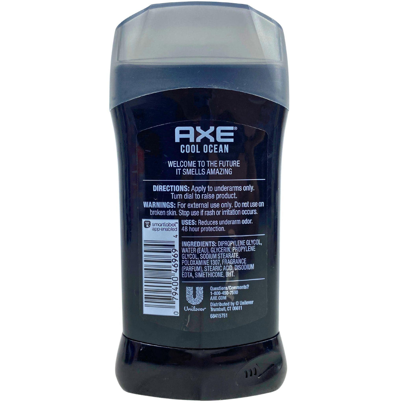 AXE Cool Ocean with Essential Oils 48H Light & Deodorant 3OZ (50 Pcs Lot) - Discount Wholesalers Inc