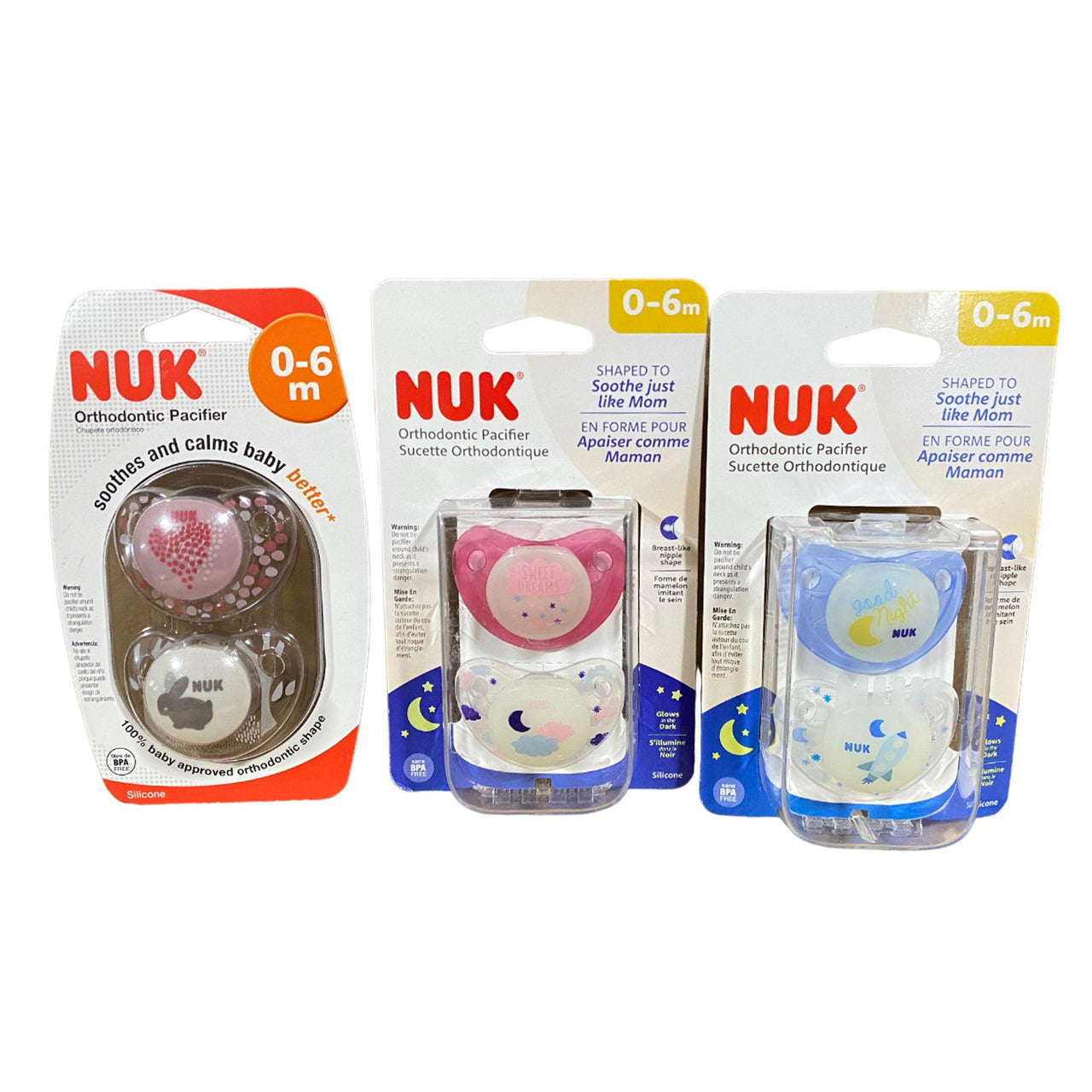 Baby Nuk Pacifiers Assorted (50 Pcs Box) - Discount Wholesalers Inc