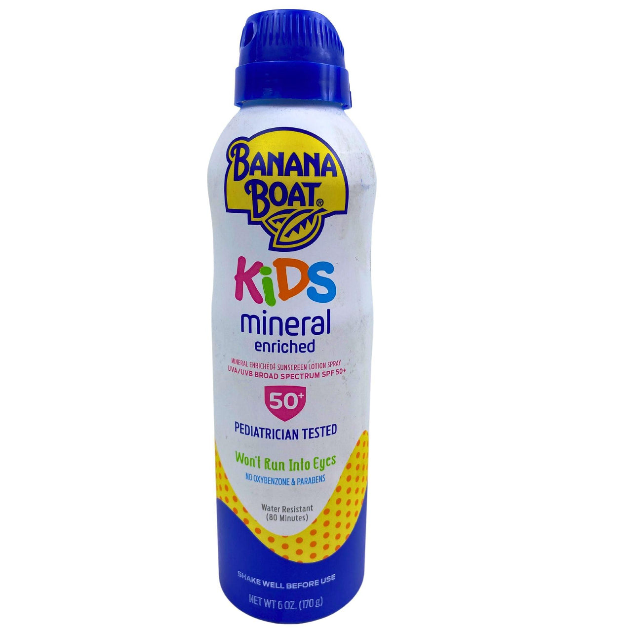 Banana Boat Kids Mineral Enriched SPF50+ Pediatrician Tested- 6OZ (50 Pcs Lot) - Discount Wholesalers Inc
