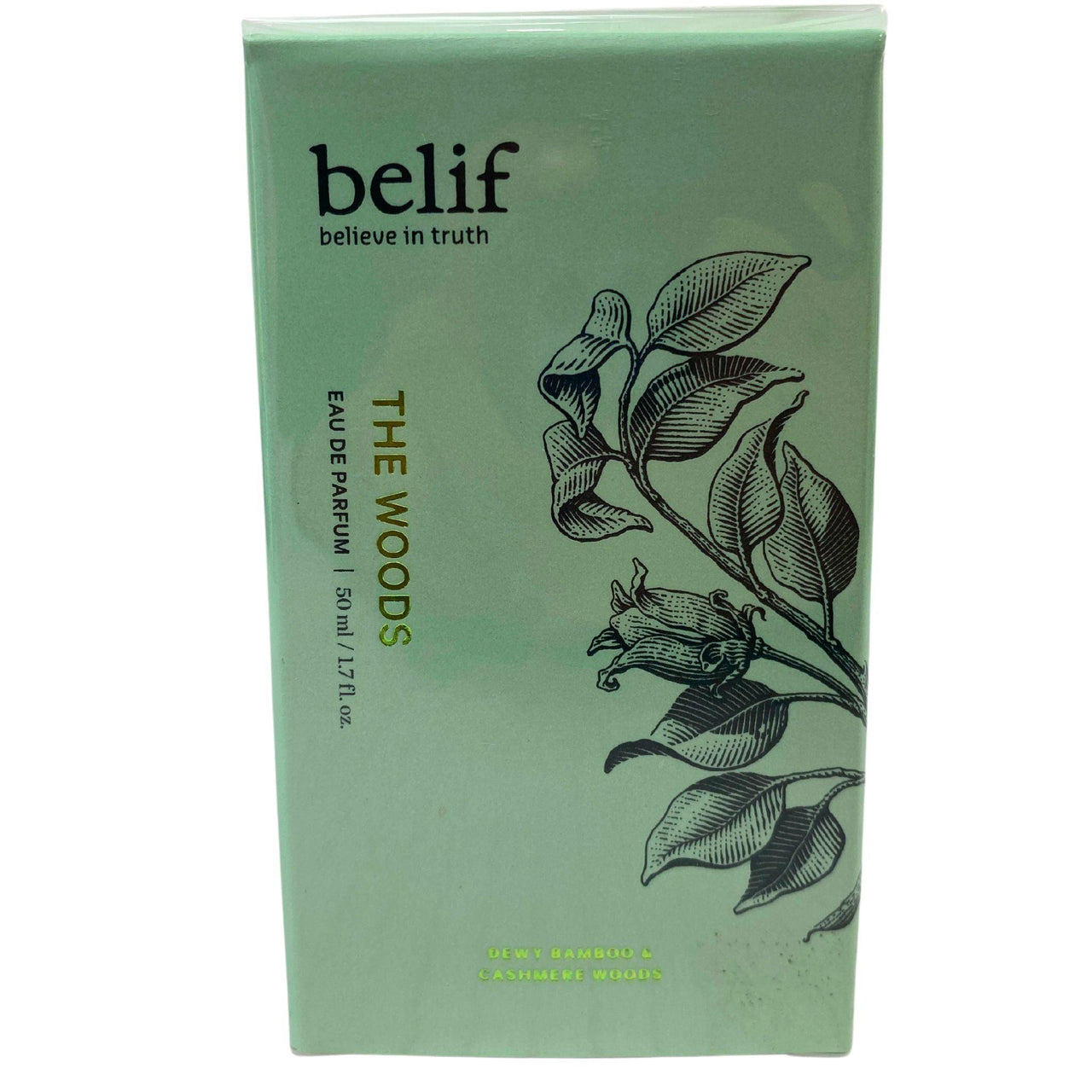 Belif Believe In Truth The Woods Eau De Parfum 1.7OZ Dewy Bamboo & Cashmere Woods (48 Pcs Lot) - Discount Wholesalers Inc