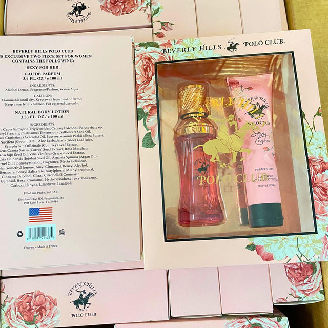Beverly Hills Polo Club for Her 3.33OZ (60 Pcs Lot) - Discount Wholesalers Inc