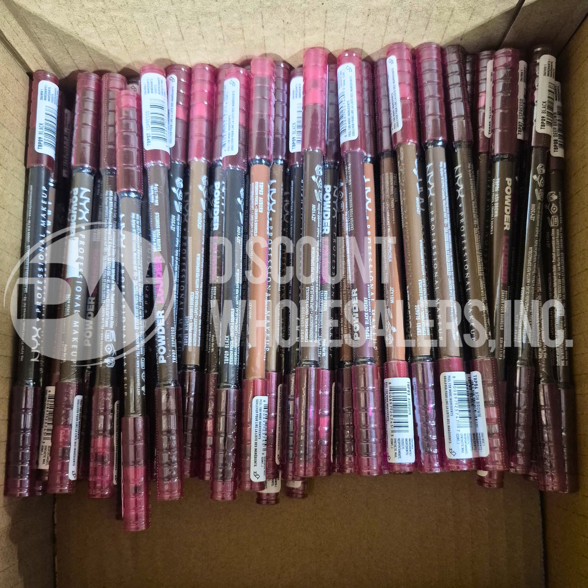 NYX Powder Louder Brow Pencil Mix (105 Pcs Lot)