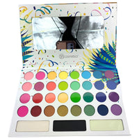 Thumbnail for BH Cosmetics Take Me Back To Brazil 35 Color Pressed Pigment Palette (42 Pcs Lot) - Discount Wholesalers Inc
