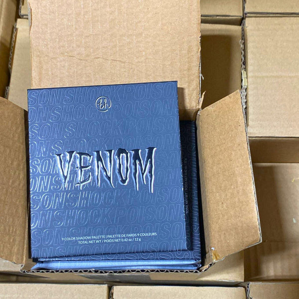 BH Cosmetics Venom Poison Shock 9 Color Shadow Palette (30 Pcs Lot) - Discount Wholesalers Inc