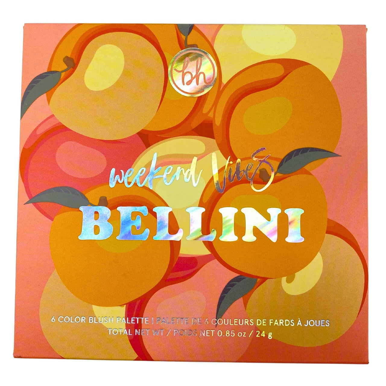BH Cosmetics Weekend Vibes Bellini 6 Color Blush Palette (35 Pcs Lot) - Discount Wholesalers Inc