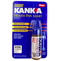 Thumbnail for Blistex Kanka Maximum Strength Mouth Pain Liquid Oral Anesthetic 0.33OZ (60 Pcs Lot) - Discount Wholesalers Inc
