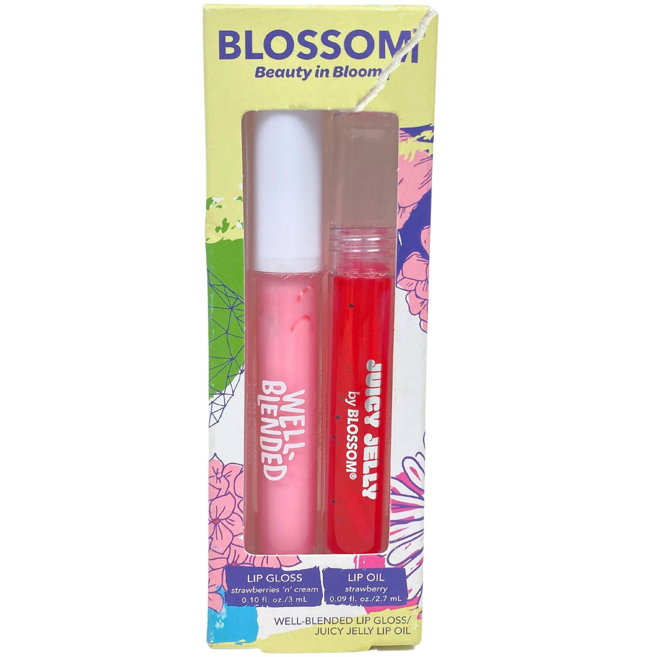 Blossom Beauty In Bloom Lip Gloss & Lip Oil (50 Pcs Lot) - Discount Wholesalers Inc
