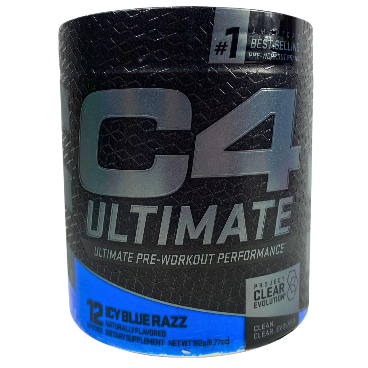C4 Ultimate Pre-Workout Performance 12 servings of Icy Blue Razz Dietary Support 6.77OZ (40 Pcs Lot) - Discount Wholesalers Inc